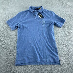 Polo Ralph Lauren Mens Classic Fit Blue Polo Shirt XS 100% Cotton NWT 3216